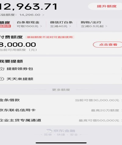 微信支付额度怎么提升？白条有关系吗？