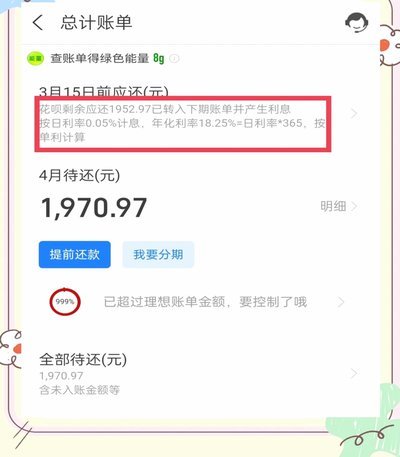 花呗平台 出来多久还款