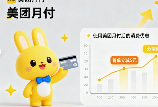 美团月付取现方法 套路是什么